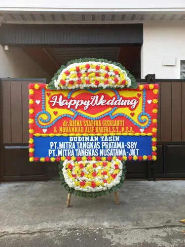 Papan Bunga Pernikahan cibubur