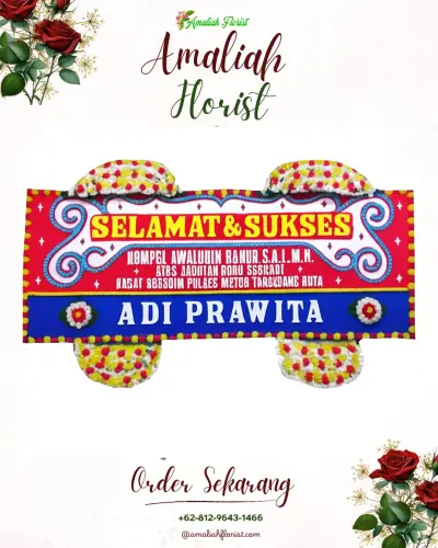 Karangan Bunga Ucapan Selamat cibubur