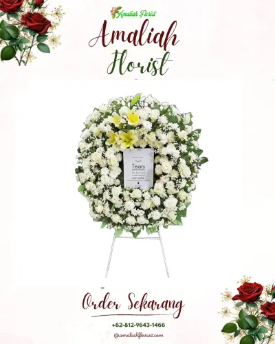 Krans Bunga Duka Cita cibubur