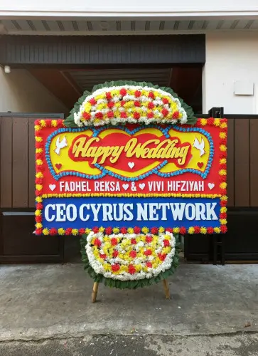 Papan Bunga Pernikahan cibubur